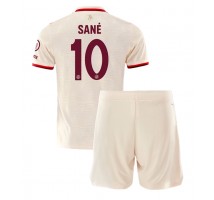 Bayern Munich Leroy Sane #10 Koszulka Trzecia dzieci 2024-25 Krótki Rękaw (+ krótkie spodenki)